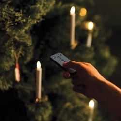UYUNI juletræslys LED med clips - 4 stk